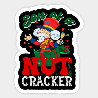 Funny nutcracker Sticker